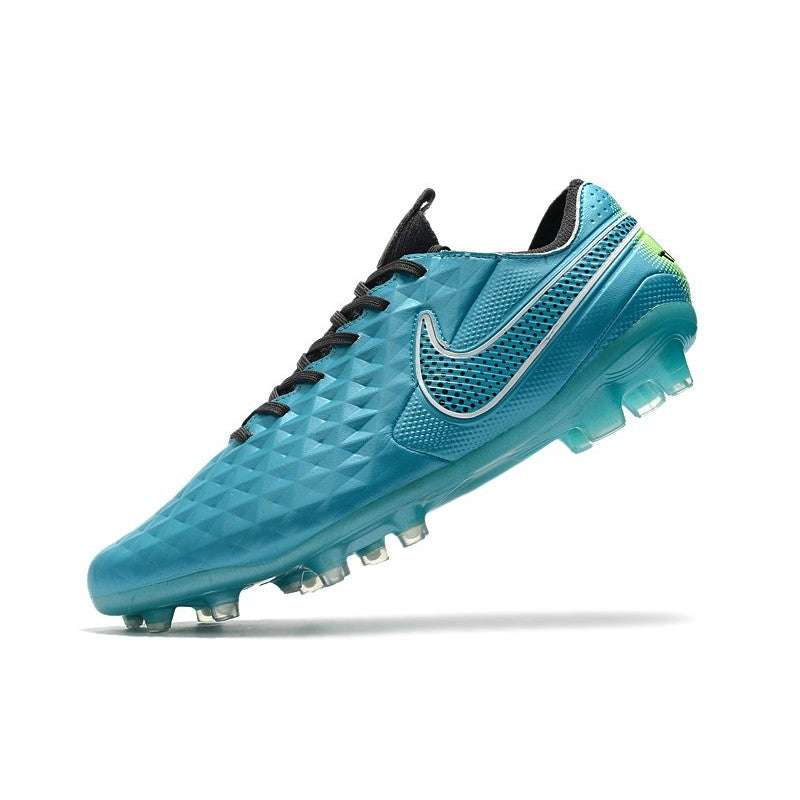 Nike Tiempo Legend VIII Elite FG Aquamarine Blanc Vert Citron