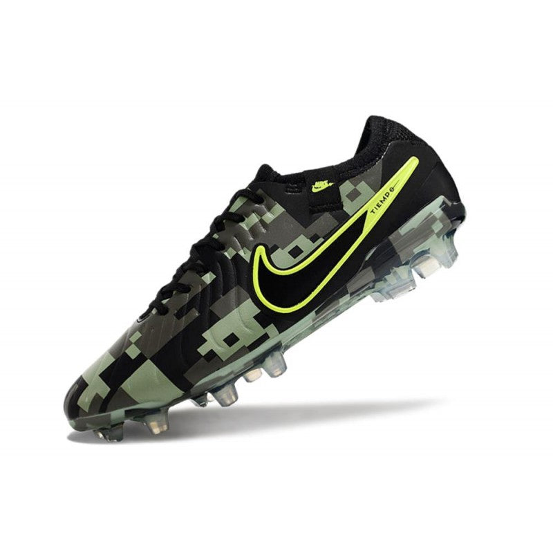 Nike Tiempo Legend 10 Elite FG Vert Noir