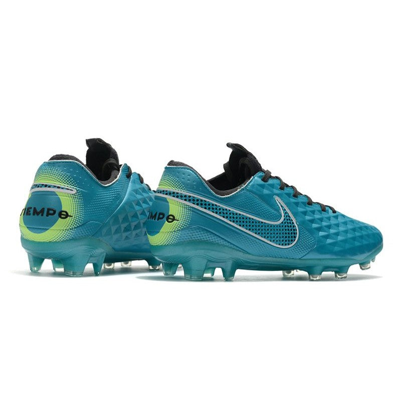 Nike Tiempo Legend VIII Elite FG Aquamarine Blanc Vert Citron