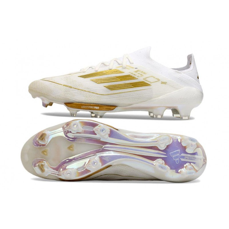 Adidas F50+ Elite FG Day Spark Blanc Doré