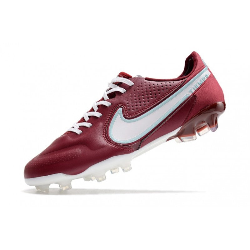 Nike Tiempo Legend 9 Elite FG Nouveau Rouge Equipe Blanc Hibiscus Mystique