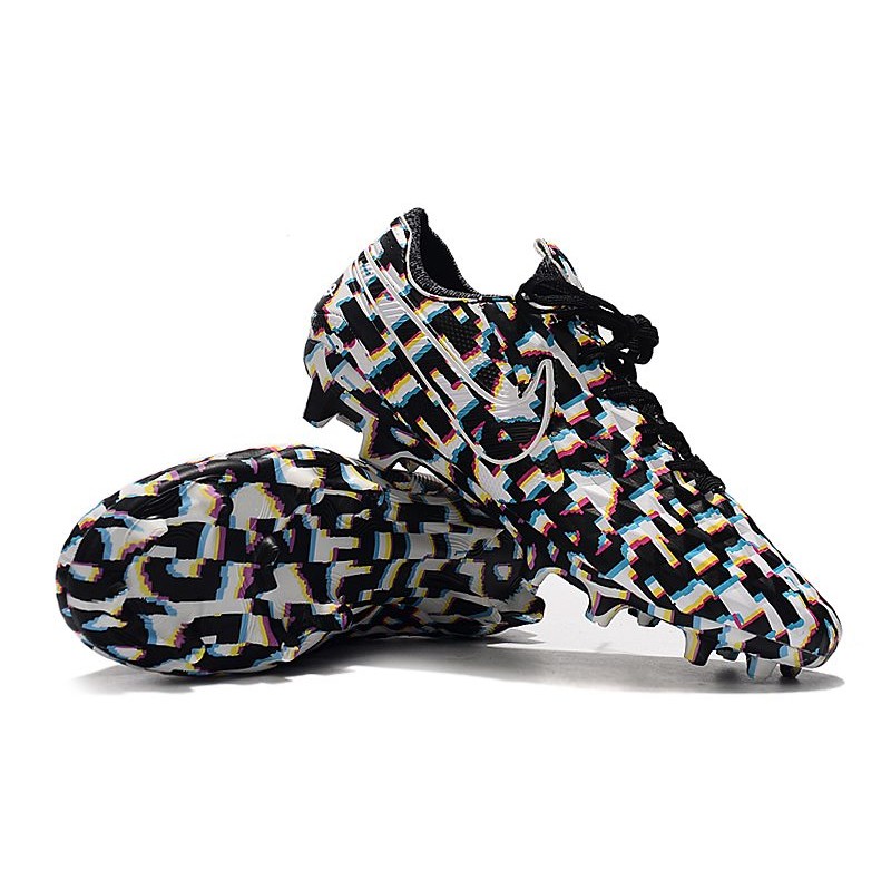 Nike Crampons Nouveau Tiempo Legend 8 Elite FG Noir Blanc