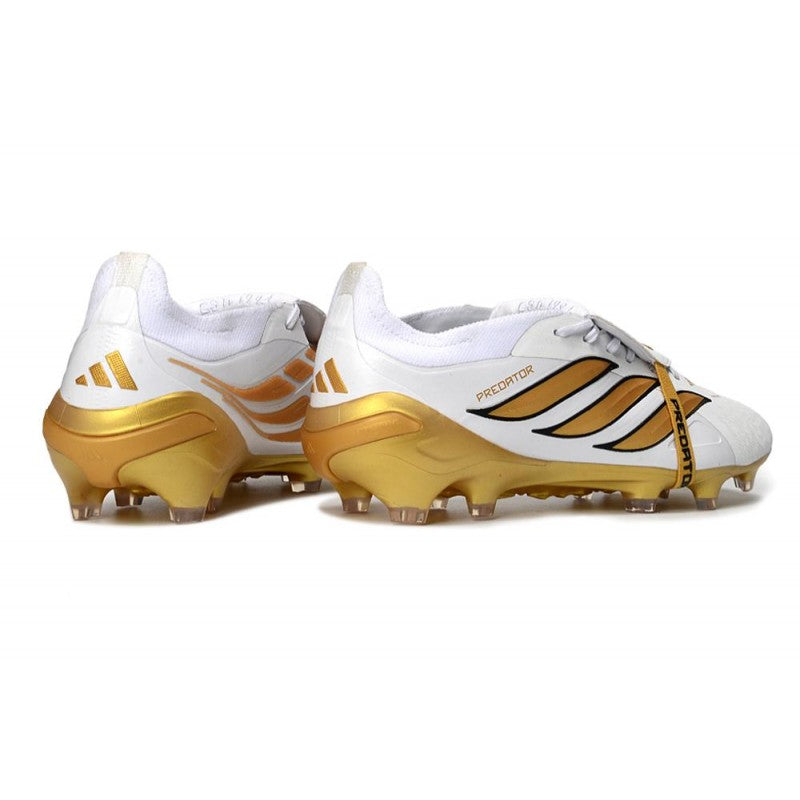 Adidas Predator 26 Elite FT FG Blanc Or