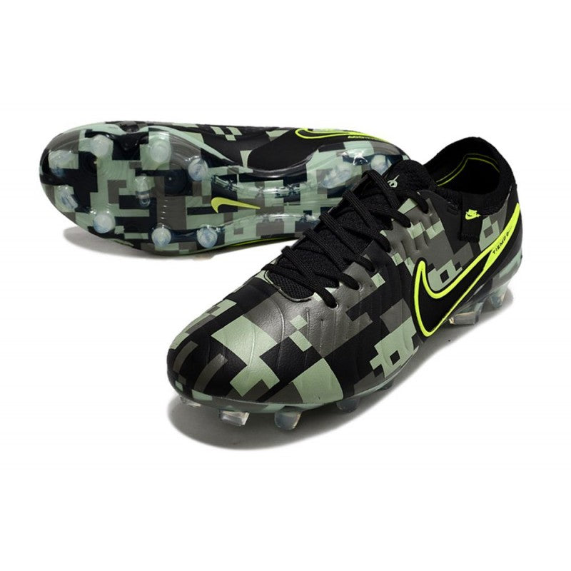 Nike Tiempo Legend 10 Elite FG Vert Noir