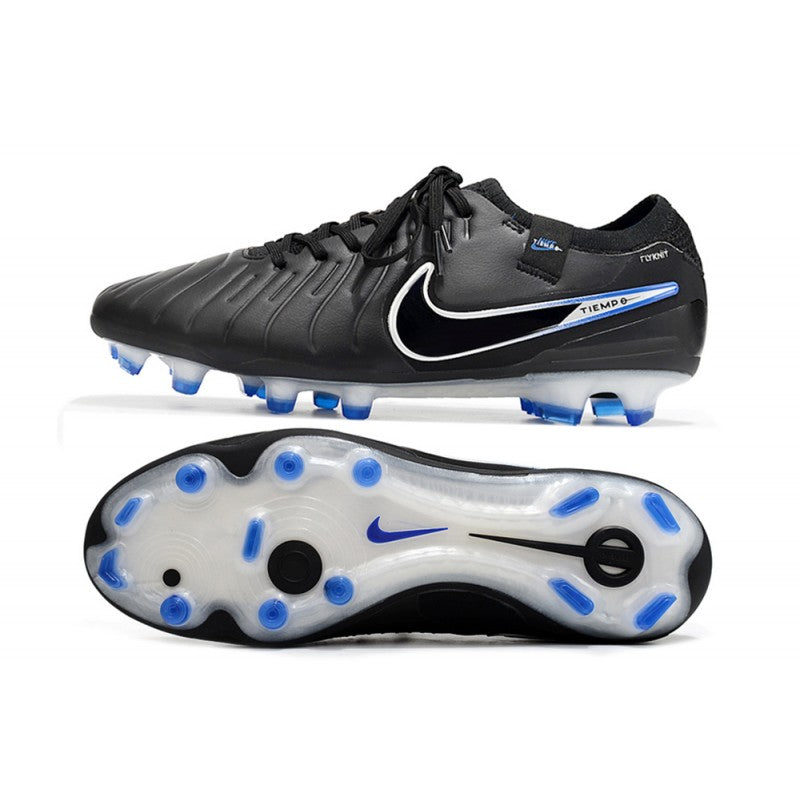 Nike Tiempo Legend 10 Elite FG Noir Chrome Hyper Royal