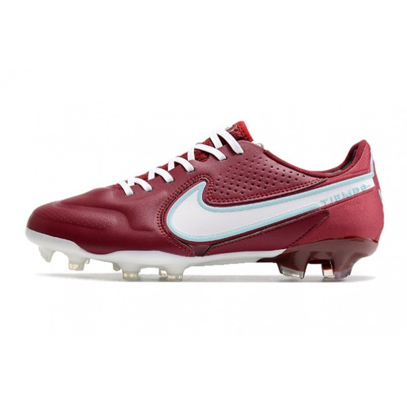 Nike Tiempo Legend 9 Elite FG Nouveau Rouge Equipe Blanc Hibiscus Mystique