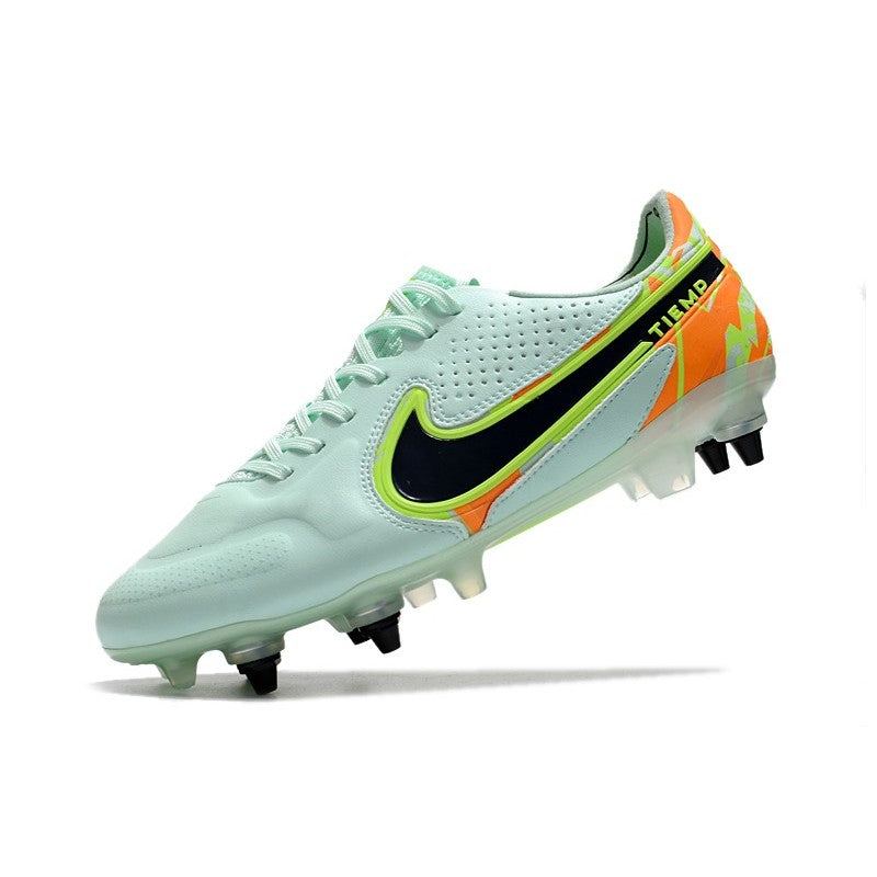 Nike Tiempo Legend 9 Elite SG PRO Barely Vert Noirened Bleu Orange Total