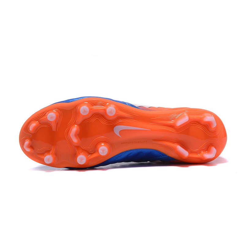 Nike Neuf Tiempo Legend VII FG Bleu Orange