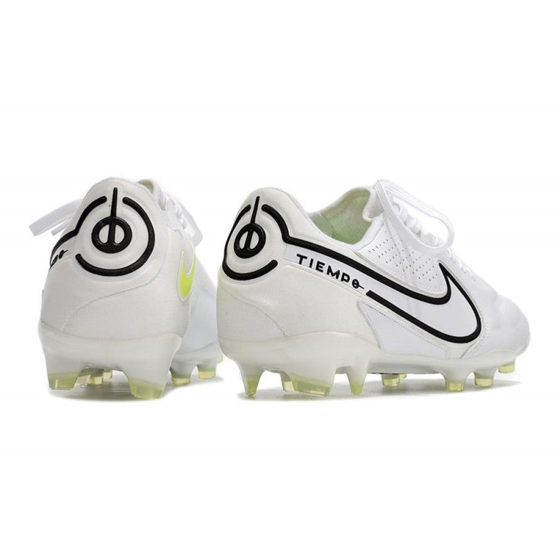 Nike Tiempo Legend 9 Elite FG Nouveau Blanc Noir