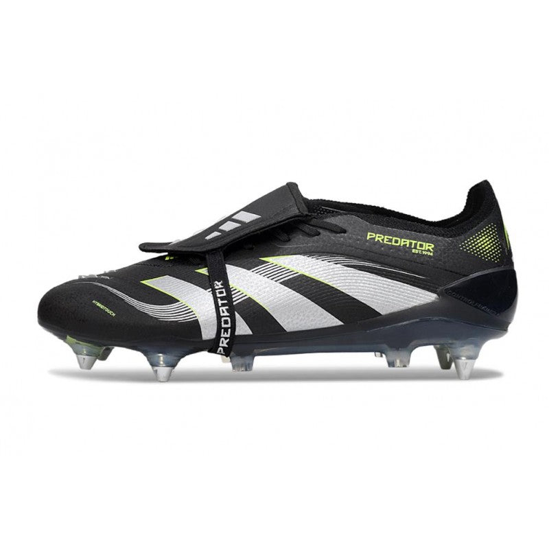 Adidas Predator Elite Foldover Tongue SG Pro Noir Blanc Jaune