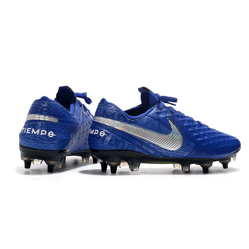 Nike Tiempo Legend 8 Elite SG PRO AC Bleu Argent