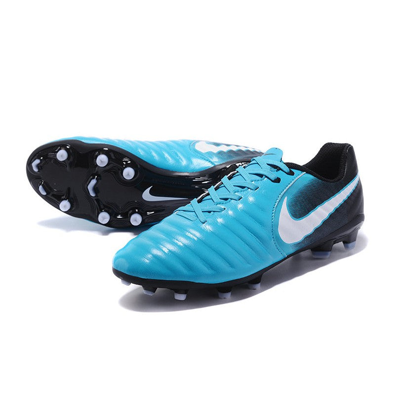 Nike Crampon Foot Tiempo Legend VII FG ACC Bleu Noir