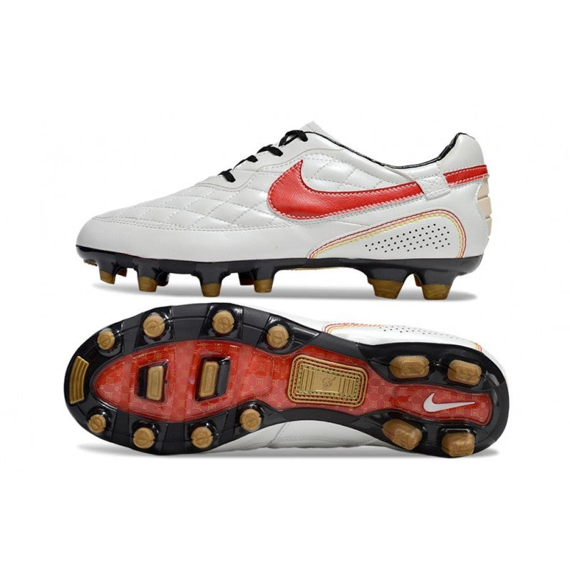 Nike Tiempo Legend X Elite FG Ronaldo Blanc Rouge