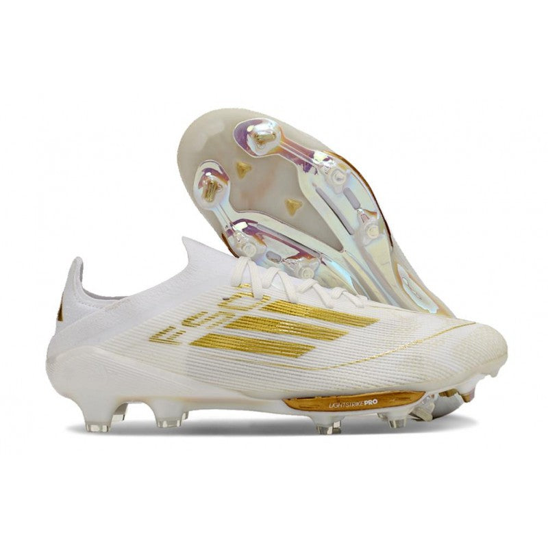 Adidas F50+ Elite FG Day Spark Blanc Doré