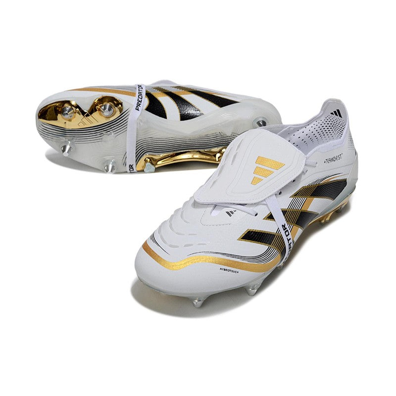 Adidas Predator Elite Foldover Tongue SG Pro Blanc Noir Or