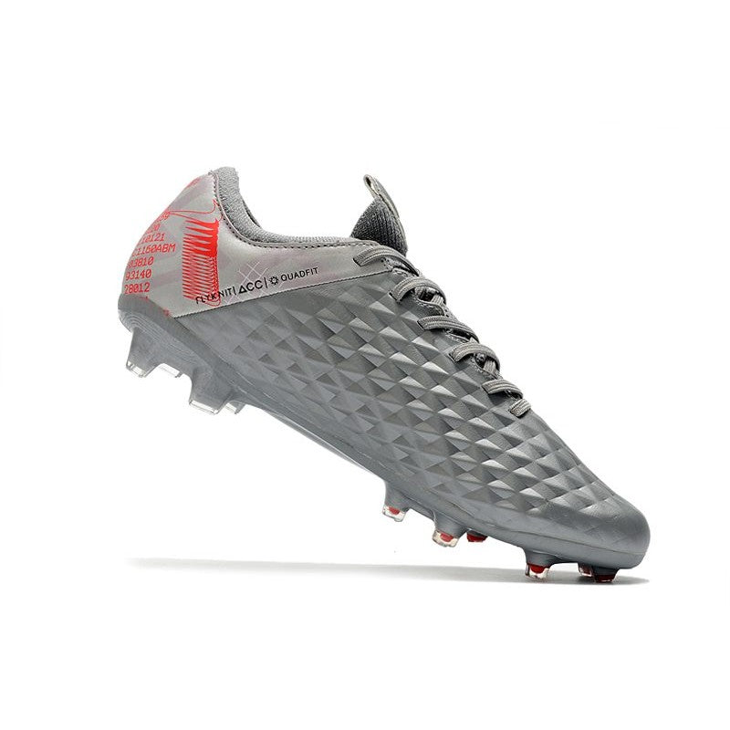 Nike Tiempo Legend VIII Elite FG Gris Noir Rouge