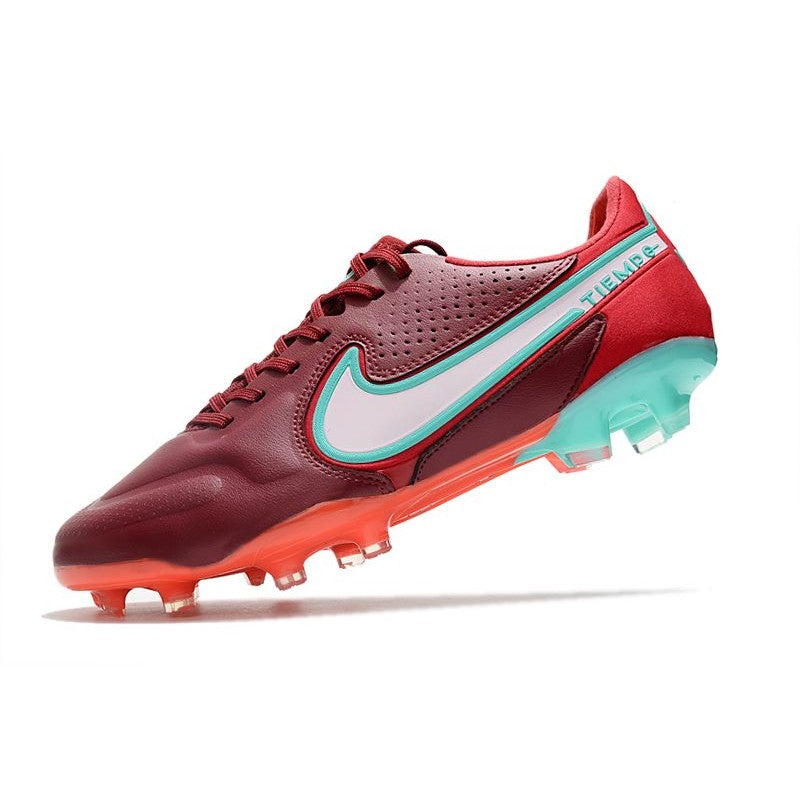 Nike Tiempo Legend 9 Elite FG Nouveau Rouge Equipe Blanc Hibiscus Mystique