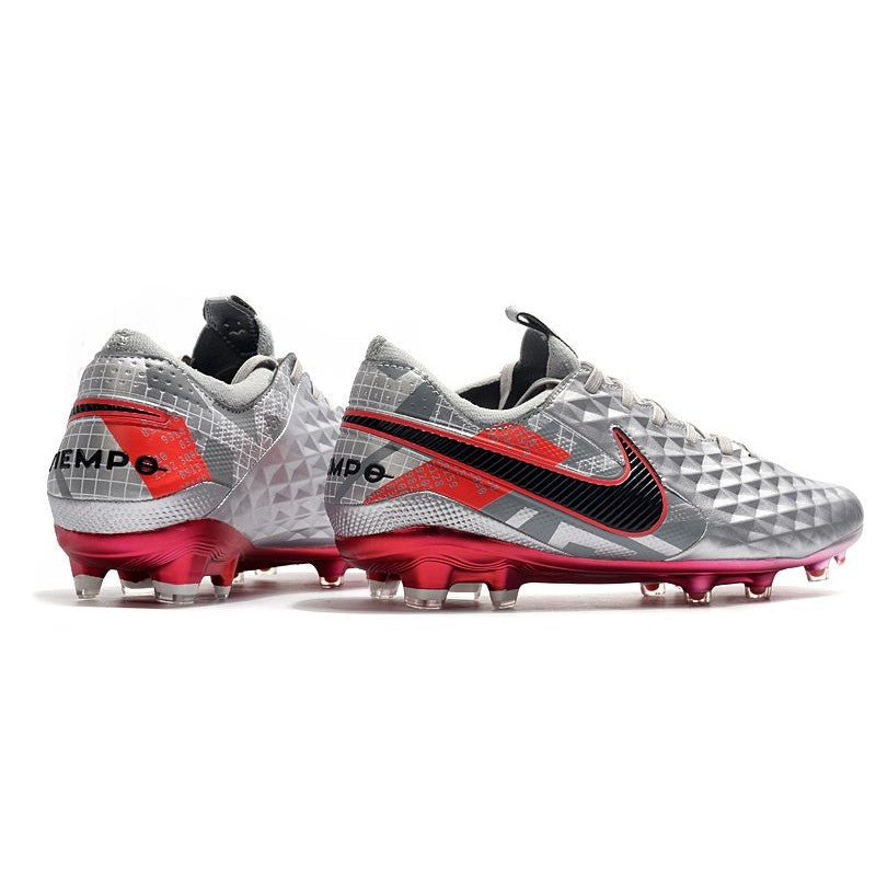 Nike Crampons Nouveau Tiempo Legend 8 Elite FG Gris Noir