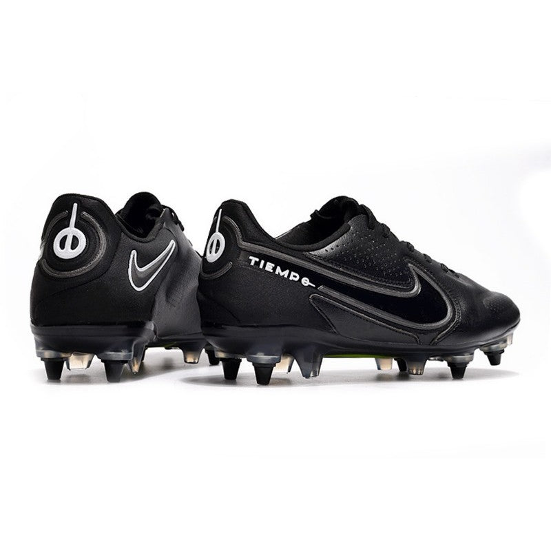 Nike Tiempo Legend 9 Elite SG PRO Noir Foncé Smoke Gris Summit Blanc