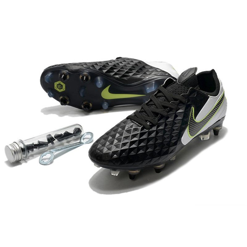 Nike Tiempo Legend 8 Elite SG PRO AC Noir Blanc