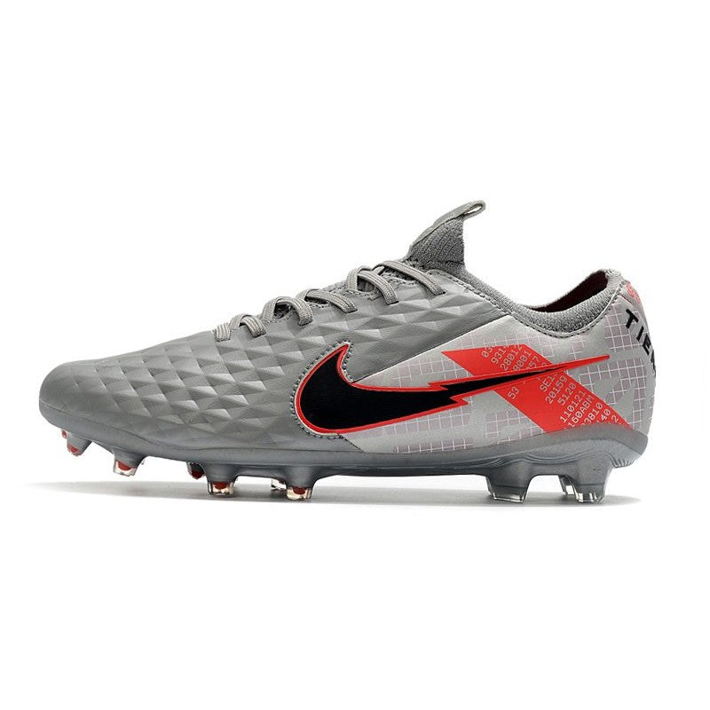 Nike Tiempo Legend VIII Elite FG Gris Noir Rouge