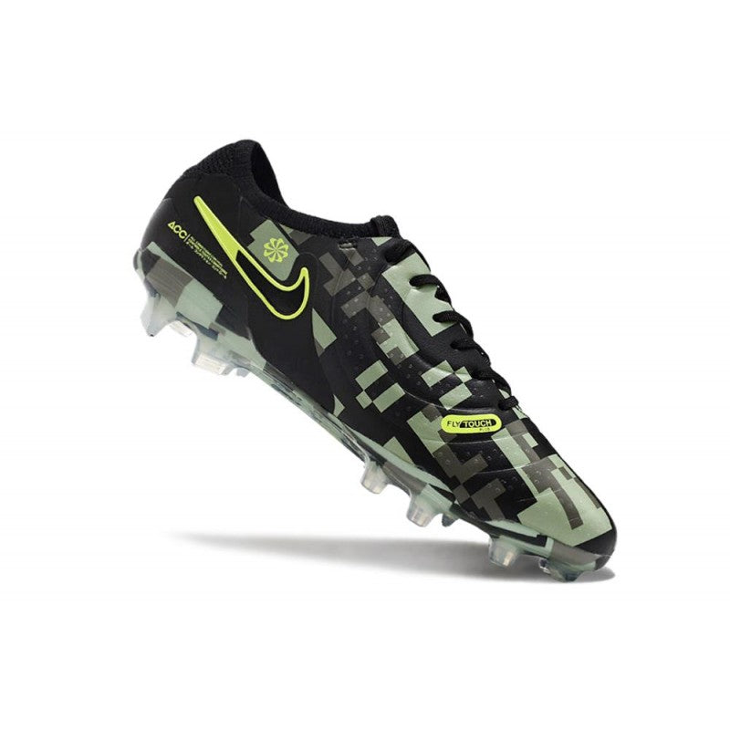 Nike Tiempo Legend 10 Elite FG Vert Noir