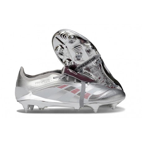 Adidas Predator Elite Foldover Tongue SG Pro Argent Bleu