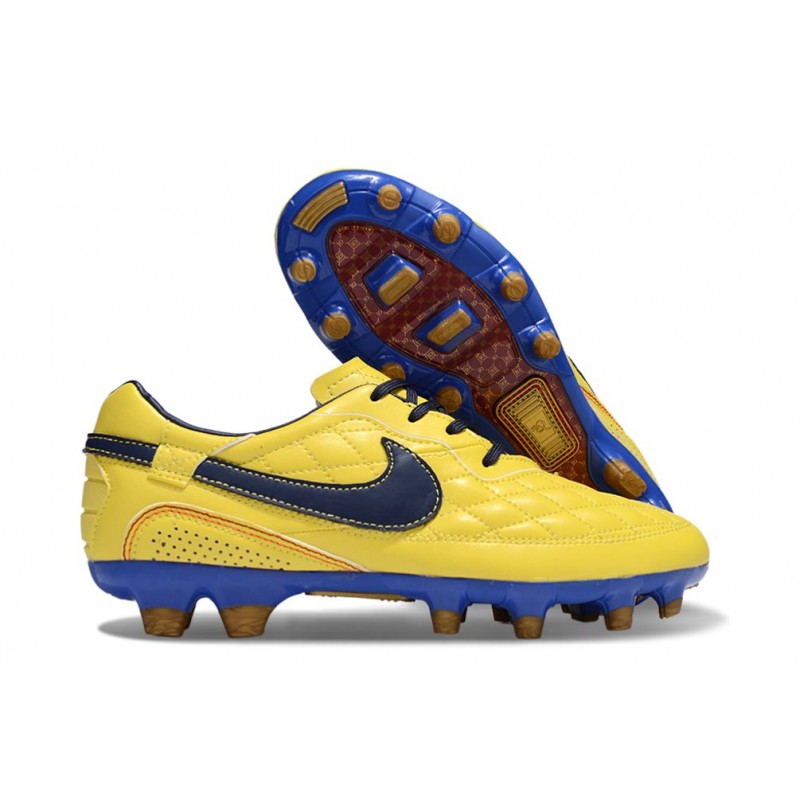 Nike Tiempo Legend X Elite FG R10 Jaune Noir
