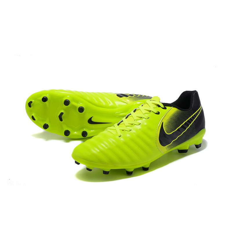 Nike Neuf Tiempo Legend VII FG Jaune Noir