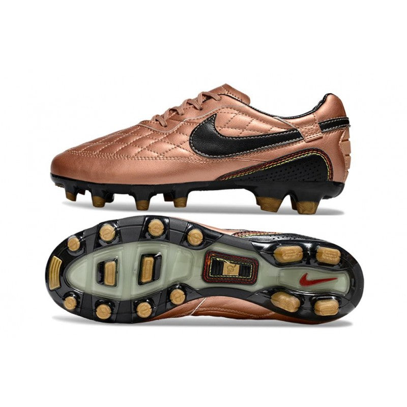 Nike Tiempo Legend X Elite FG R10 Or Noir