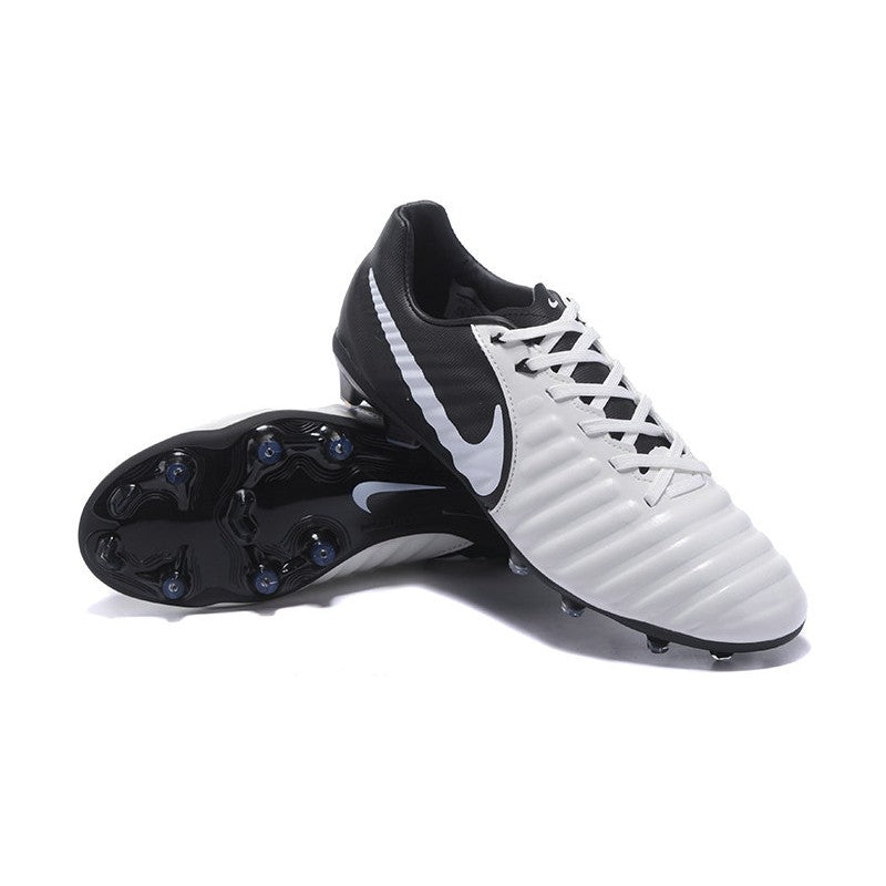 Nike Crampon Foot Tiempo Legend VII FG ACC Blanc Noir