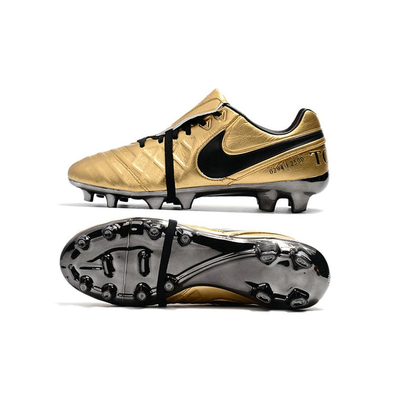 Nike Tiempo Totti X Roma FG Or Noir