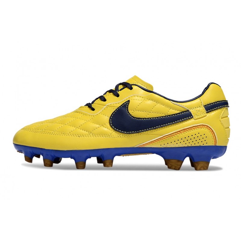 Nike Tiempo Legend X Elite FG R10 Jaune Noir