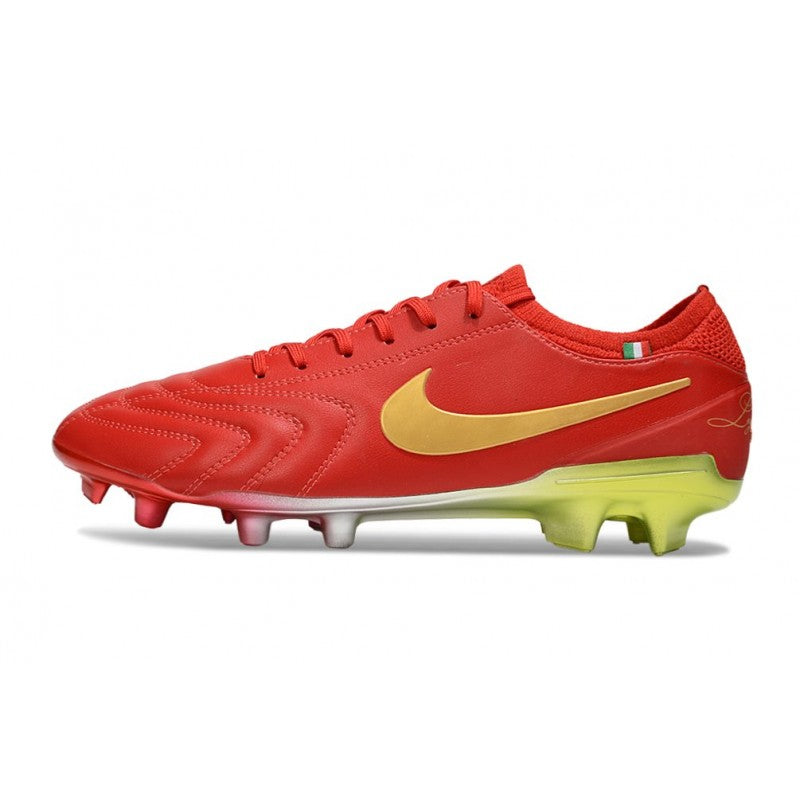 Nike Tiempo Legend X Elite FG Rouge Or