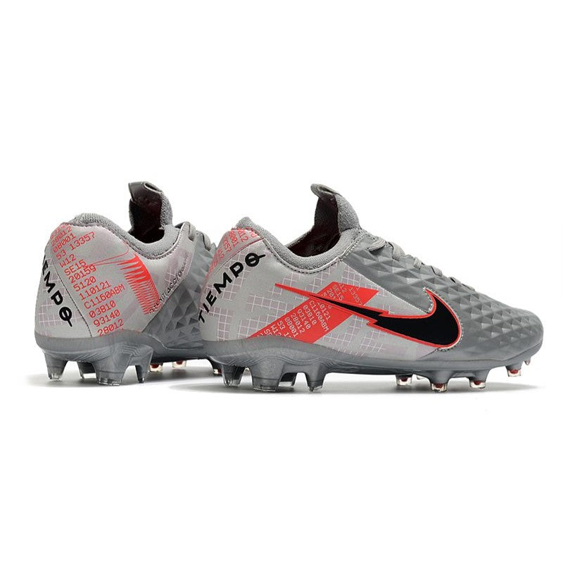 Nike Tiempo Legend VIII Elite FG Gris Noir Rouge