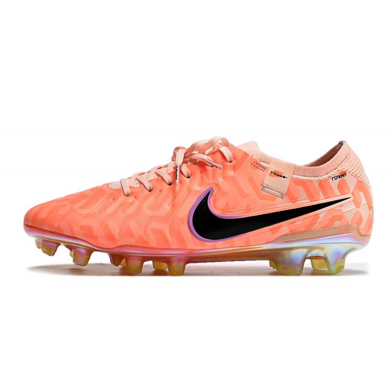 Nike Tiempo Legend 10 Elite FG NU Goyave Givré Noir Orange Total