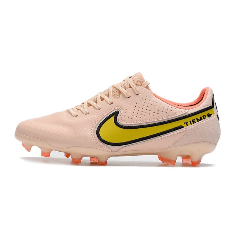 Nike Tiempo Legend 9 Elite FG Nouveau Guava Ice Jaune Strike Sunset Glow