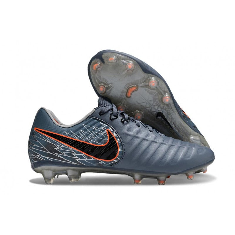 Nike Tiempo Legend X Elite FG Bleu Eclipse Orange