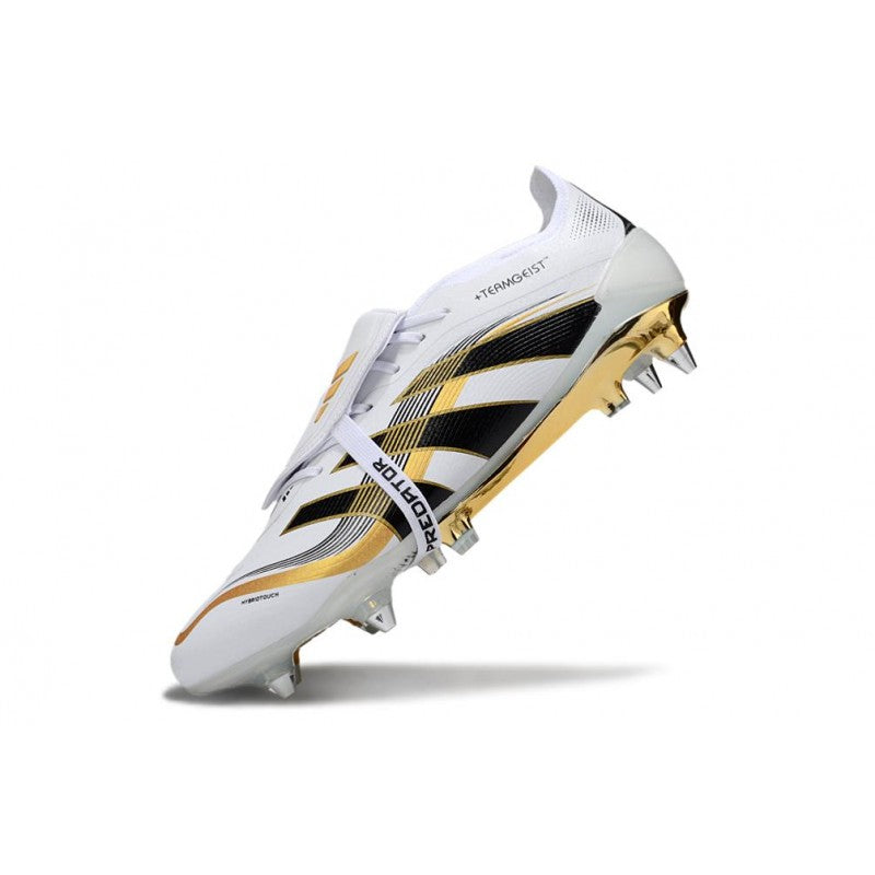 Adidas Predator Elite Foldover Tongue SG Pro Blanc Noir Or