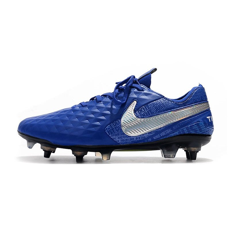 Nike Tiempo Legend 8 Elite SG PRO AC Bleu Argent