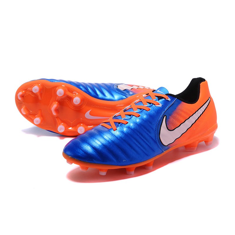 Nike Neuf Tiempo Legend VII FG Bleu Orange