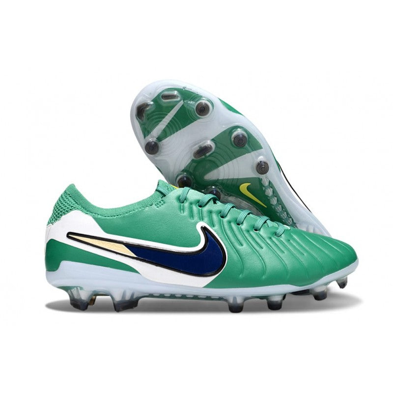 Nike Tiempo Legend X Elite FG Vert Stade Blanc Obsidienne Foncé