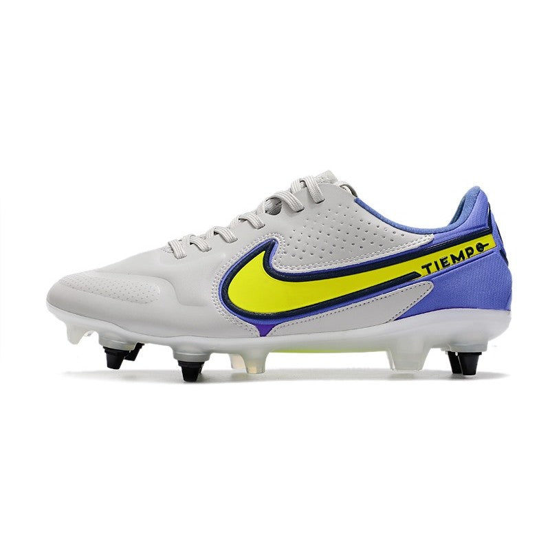 Nike Tiempo Legend 9 Elite SG PRO Gris Brouillard Volt Sapphire
