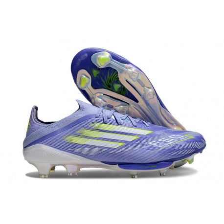 Adidas F50+ FG Violet Rapide Blanc Ftwr Citron Lucide