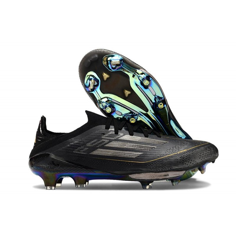 Adidas F50+ Elite FG Dark Spark Noir Argenté Doré