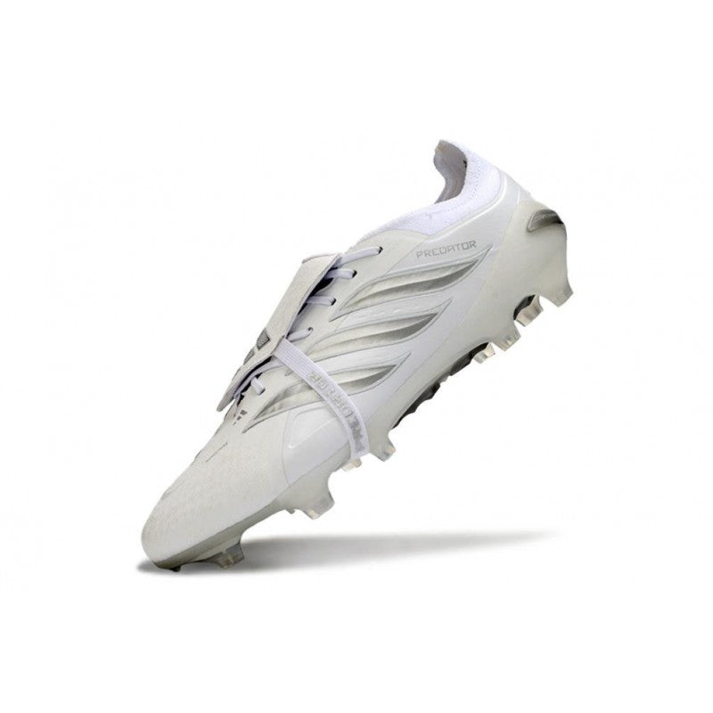 Adidas Predator 26 Elite FT FG Blanc Argent