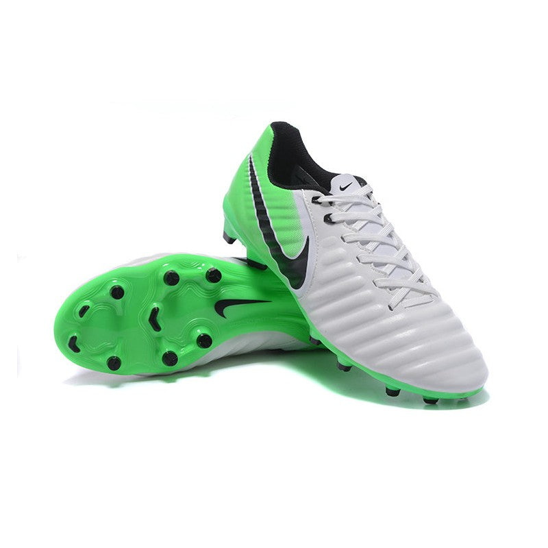 Nike Crampon Foot Tiempo Legend VII FG ACC Blanc Vert