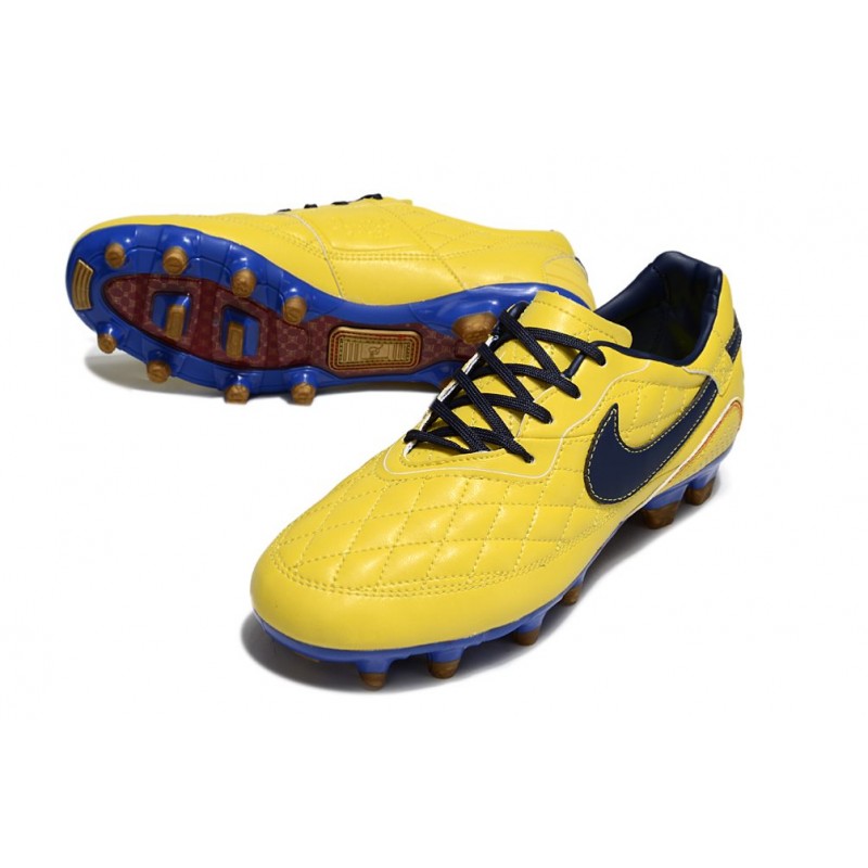 Nike Tiempo Legend X Elite FG R10 Jaune Noir