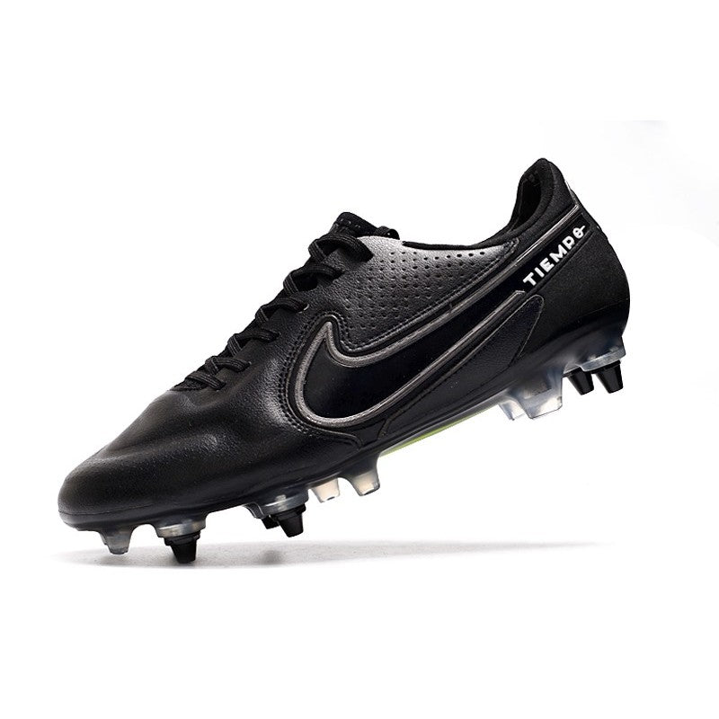 Nike Tiempo Legend 9 Elite SG PRO Noir Foncé Smoke Gris Summit Blanc