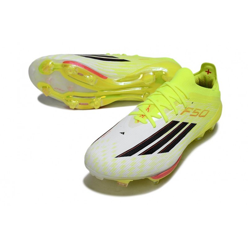 Adidas F50+ FG Jaune Noir